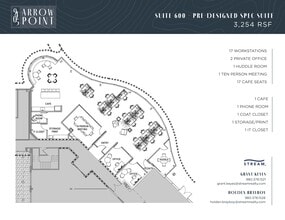 9405 Arrowpoint Blvd, Charlotte, NC à louer Plan d’étage- Image 1 de 2