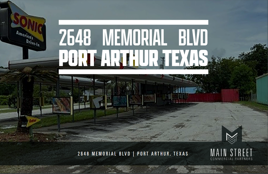 2648 Memorial Blvd, Port Arthur, TX à vendre - Photo du bâtiment - Image 1 de 3