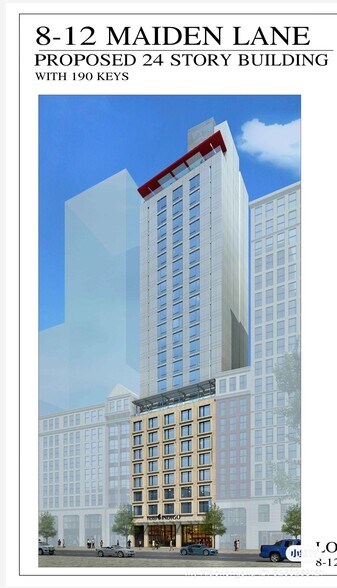 8-12 Maiden Ln, New York, NY à vendre - Photo du bâtiment - Image 3 de 4