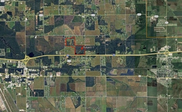US I-10, I-10 Mobile Village Rd & Hungerford Rd, Lake Charles, LA - Aérien  Vue de la carte - Image1