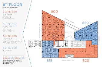 400 Virginia Ave SW, Washington, DC à louer Plan d  tage- Image 1 de 1