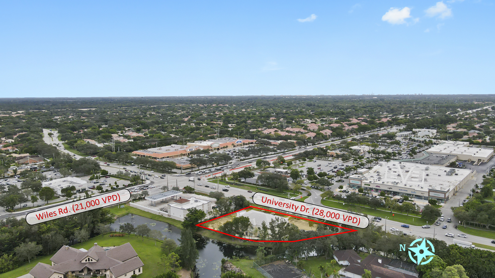 4500-4500 N University Dr, Coral Springs, FL for lease - Aerial - Image 3 of 16
