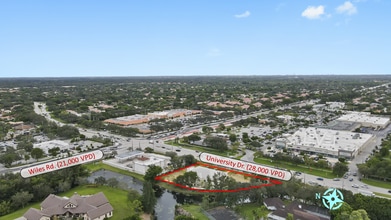 4500-4500 N University Dr, Coral Springs, FL - Aerial  map view