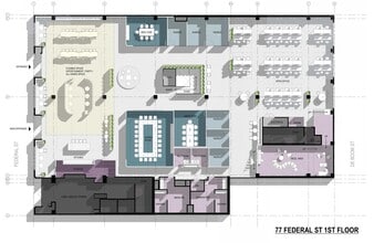 77-85 Federal St, San Francisco, CA à louer Plan d’étage- Image 1 de 7