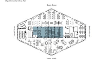201 Mission St, San Francisco, CA for lease Floor Plan- Image 1 of 1