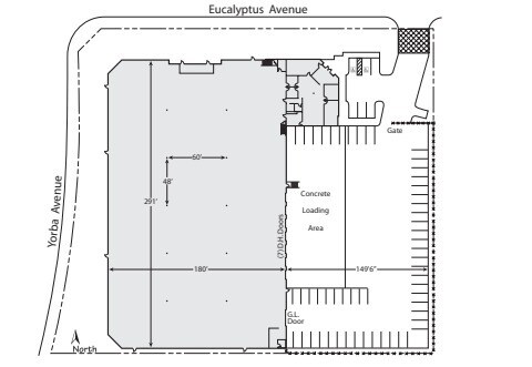 14525 Yorba Ave, Chino, CA à louer - Plan d’étage - Image 3 de 3