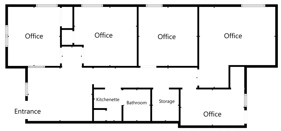 500 W 15th St, Edmond, OK à louer - Plan d’étage - Image 2 de 2