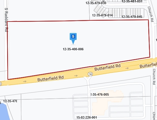 S Raddant Rd, Aurora, IL for sale Plat Map- Image 1 of 3