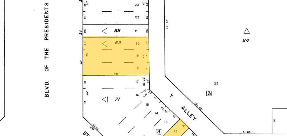 313-321 John Ringling Blvd, Sarasota, FL à vendre - Plan cadastral - Image 2 de 20