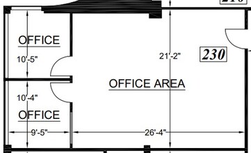 14895 E 14th St, San Leandro, CA à louer Plan d’étage- Image 1 de 1