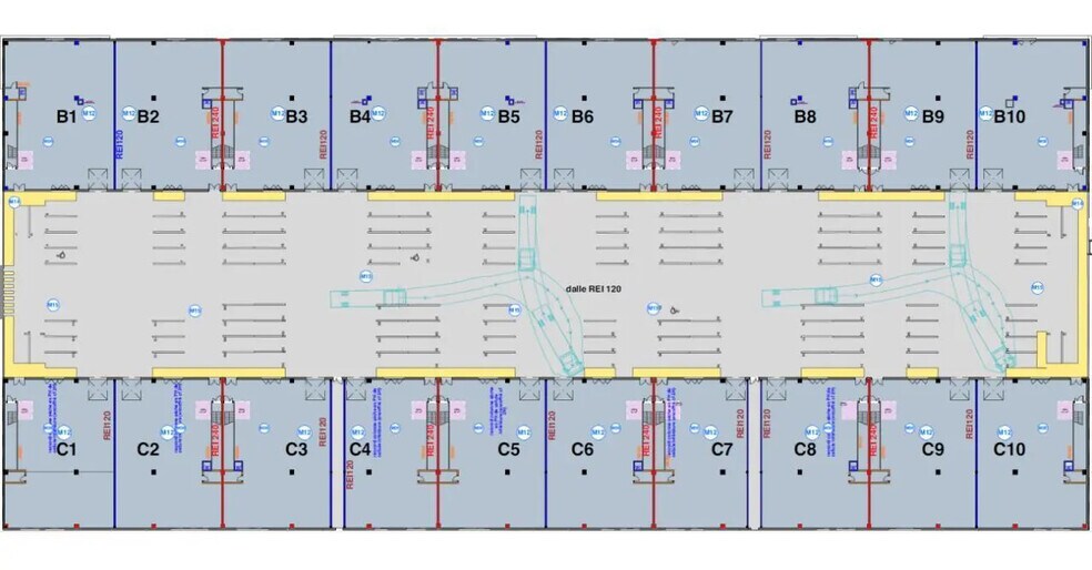 Office in Gonesse for lease - Site Plan - Image 3 of 4