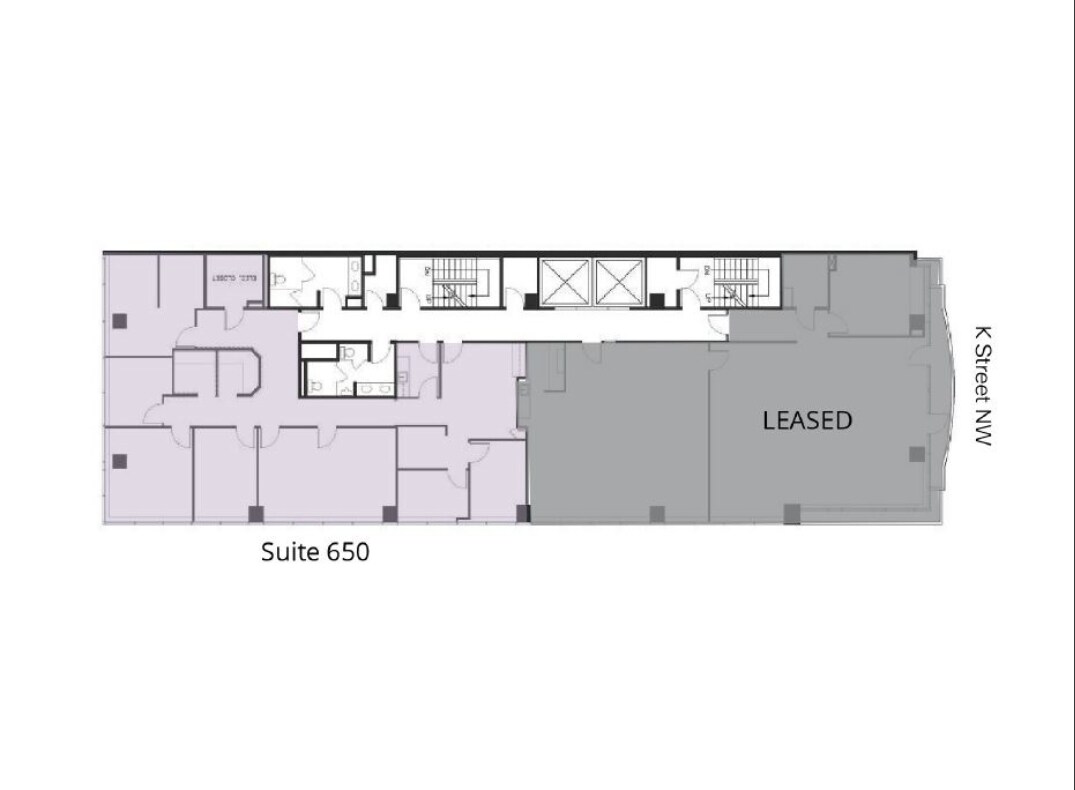 1420 K St NW, Washington, DC for lease Floor Plan- Image 1 of 1