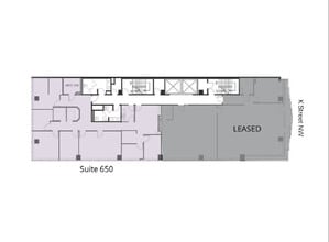 1420 K St NW, Washington, DC for lease Floor Plan- Image 1 of 1