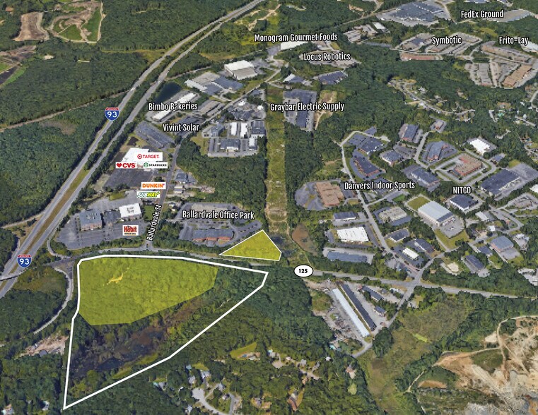 Route 125 AT I-93, Wilmington, MA à vendre - Photo du bâtiment - Image 3 de 3