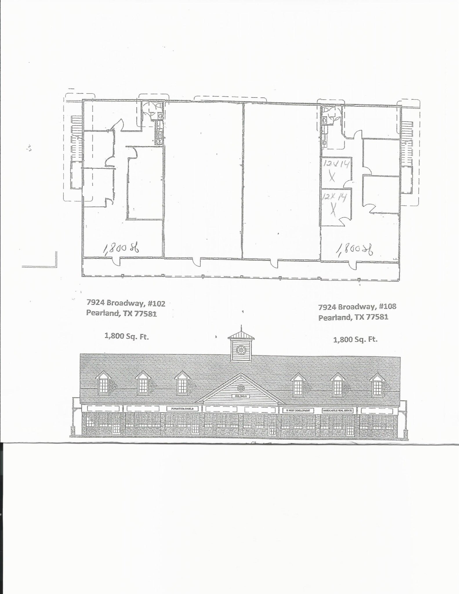7924 Broadway St, Pearland, TX for lease Site Plan- Image 1 of 1