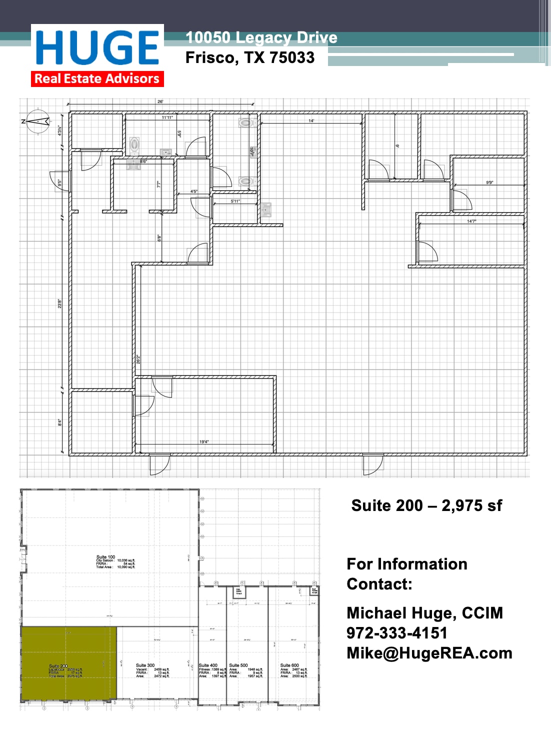 10050 Legacy Dr, Frisco, TX for sale Floor Plan- Image 1 of 1