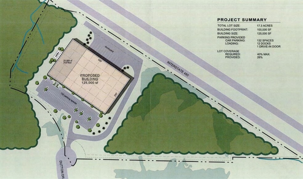 1 Dutton Dr, Twinsburg, OH for sale - Site Plan - Image 2 of 2
