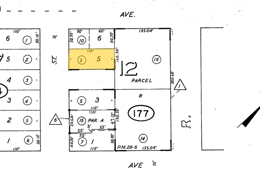 215-227 S B St, San Mateo, CA for lease - Plat Map - Image 2 of 4