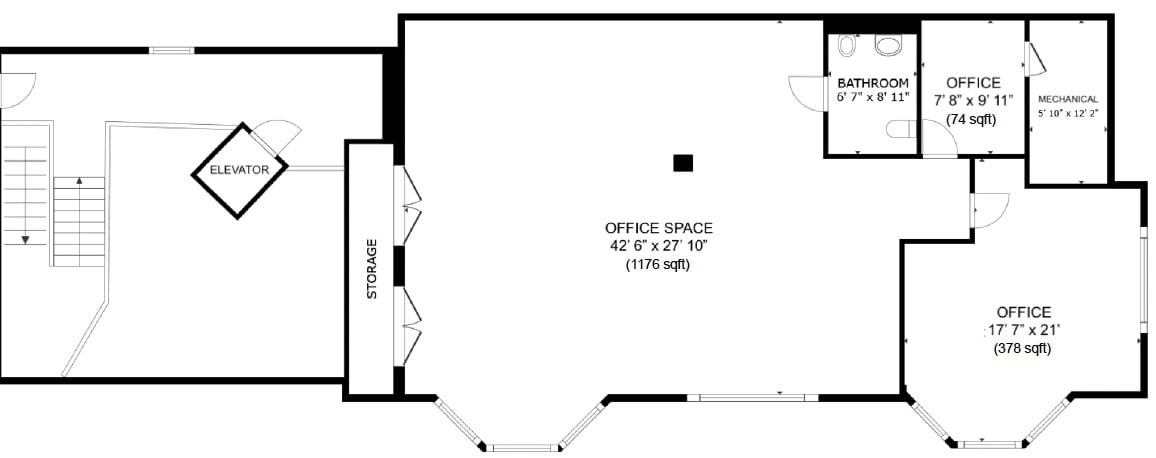 417-429 Franklin Ave, Hartford, CT for lease Floor Plan- Image 1 of 2