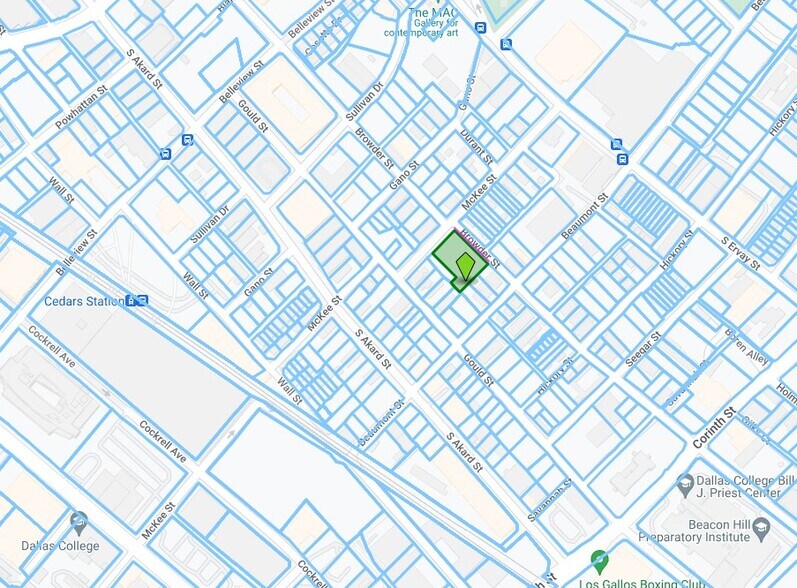 1701 Browder St. & 1410 McKee St., Dallas, TX à vendre - Plan cadastral - Image 2 de 2