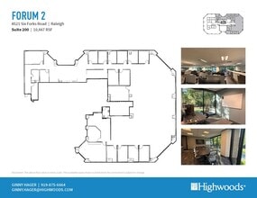 8521 Six Forks Rd, Raleigh, NC for lease Floor Plan- Image 1 of 2