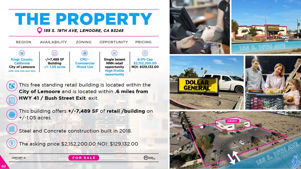 155 S 19th Ave, Lemoore, CA à vendre - Photo du bâtiment - Image 2 de 10