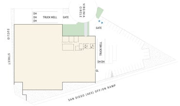 10950 Virginia Cir, Fountain Valley, CA for lease Site Plan- Image 2 of 2