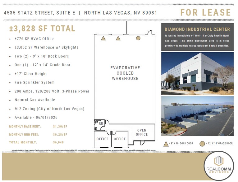 4535 Statz St, North Las Vegas, NV à louer - Photo du bâtiment - Image 3 de 11