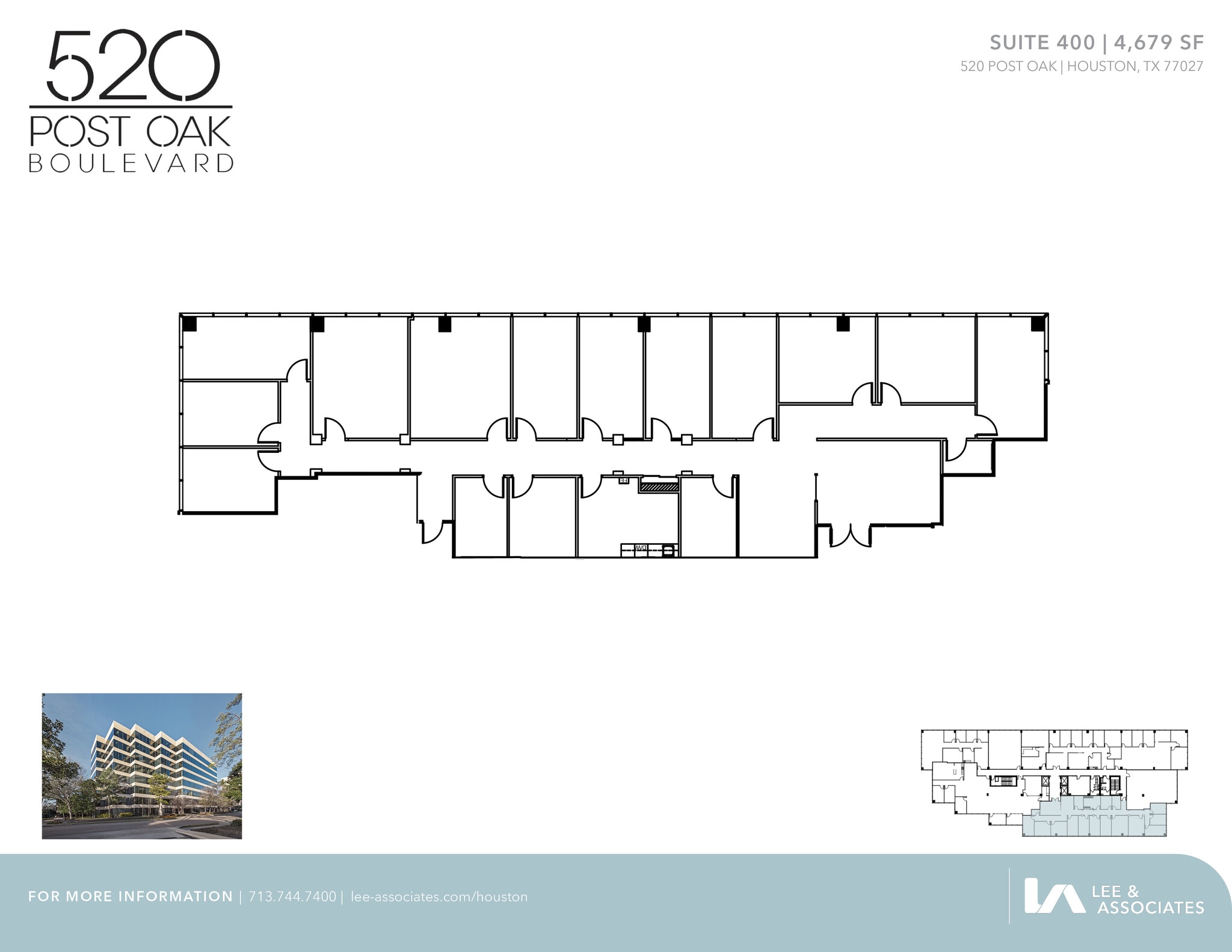 520 Post Oak Blvd, Houston, TX for lease Floor Plan- Image 1 of 1