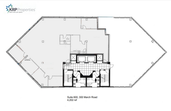 300 March Rd, Ottawa, ON for lease Floor Plan- Image 1 of 1