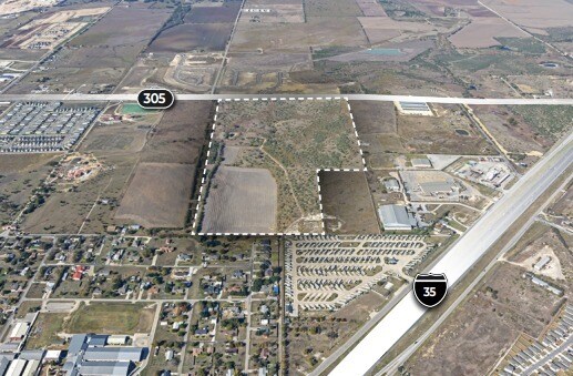 CR 305, Jarrell, TX à vendre - Aérien - Image 2 de 6