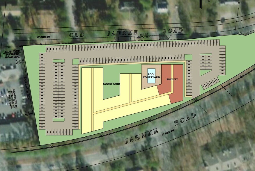 6907-7005 Old Jahnke Rd, Richmond, VA à vendre - Plan de site - Image 1 de 3