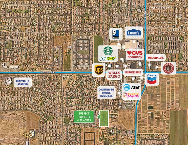 S 20th Lane, Phoenix, AZ à vendre - Aérien - Image 2 de 2