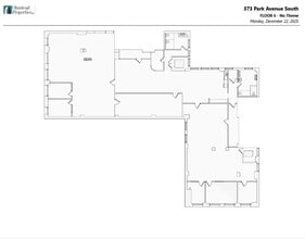 373 Park Ave S, New York, NY à louer Plan d’étage- Image 1 de 2
