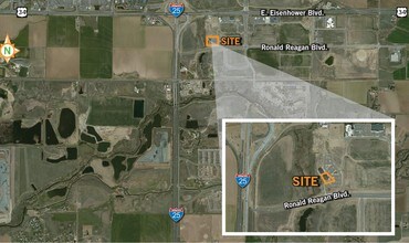 5255 Ronald Reagan Blvd, Johnstown, CO - Aerial  map view
