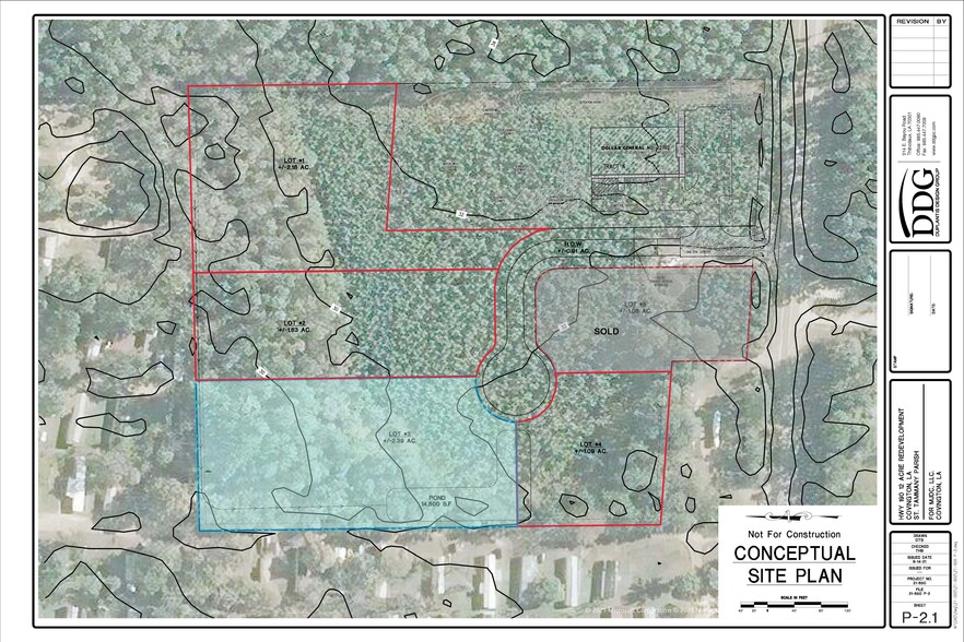 15505 Ronald Reagan Hwy, Covington, LA for sale - Site Plan - Image 1 of 6