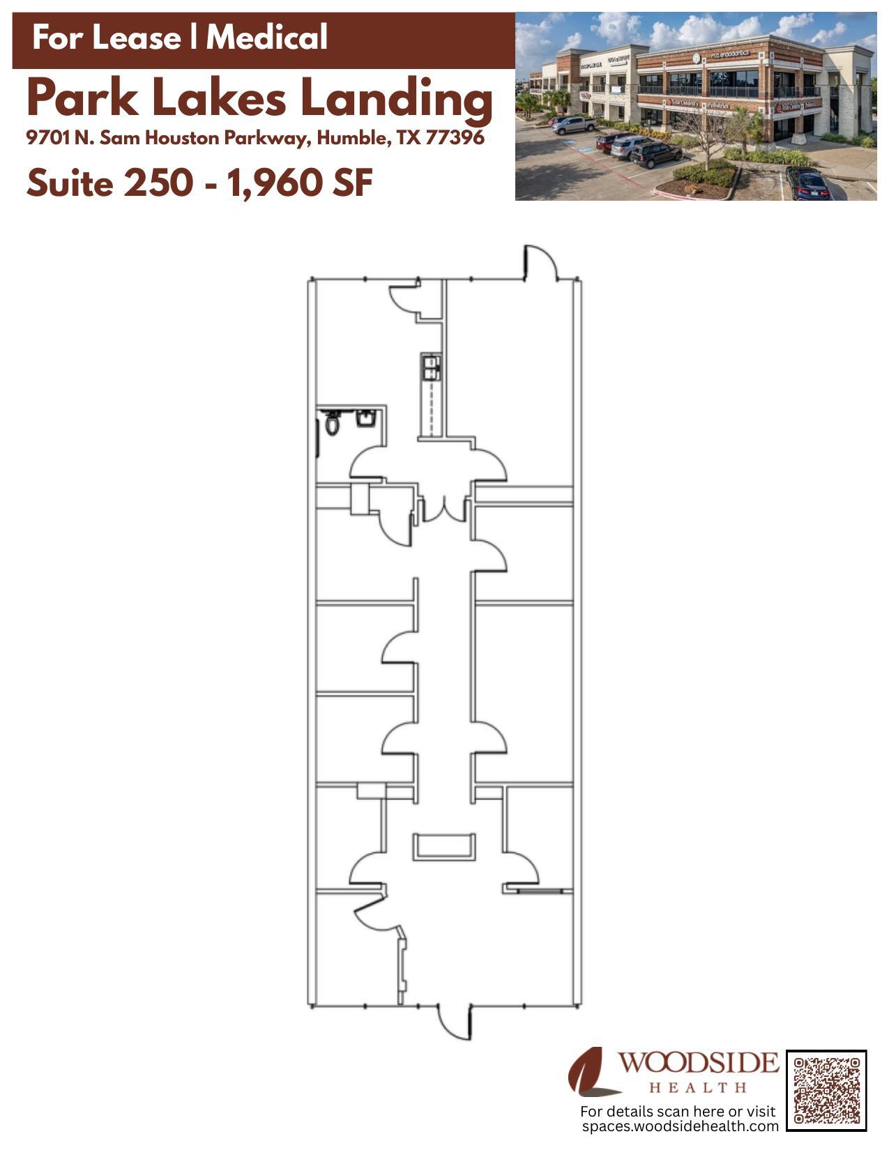 9701 N Sam Houston Pky, Humble, TX for lease Floor Plan- Image 1 of 1