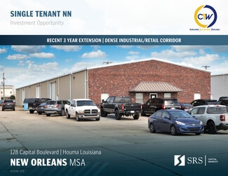 Plus de détails pour 128 Capitol Blvd, Houma, LA - Industriel à vendre