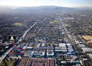 3031 Tisch Way, San Jose, CA - Aérien  Vue de la carte