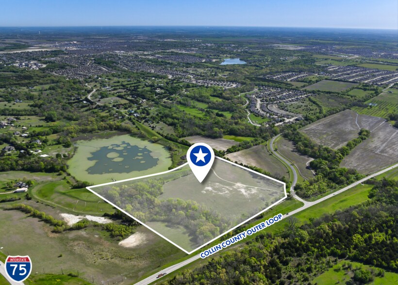 NEC of US 75 & Collin County Outer Loop loop, Anna, TX à vendre - Aérien - Image 1 de 4