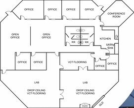 2362 Qume Dr, San Jose, CA à louer Plan d’étage- Image 1 de 1