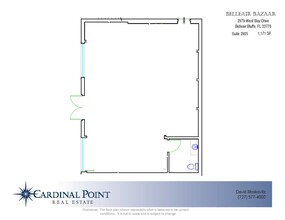 2923 W Bay Dr, Belleair Bluffs, FL for lease Floor Plan- Image 1 of 1