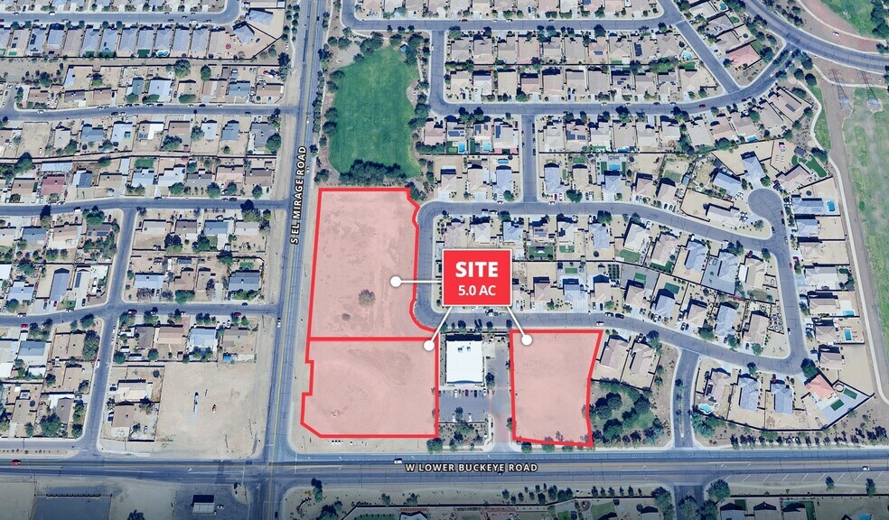 El Mirage Rd & Lower Buckey Rd, Avondale, AZ à vendre - Photo du bâtiment - Image 3 de 19