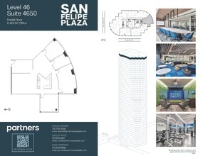 5847 San Felipe St, Houston, TX for lease Floor Plan- Image 2 of 2