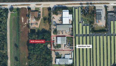 3030 Greens Rd, Houston, TX - AÉRIEN  Vue de la carte