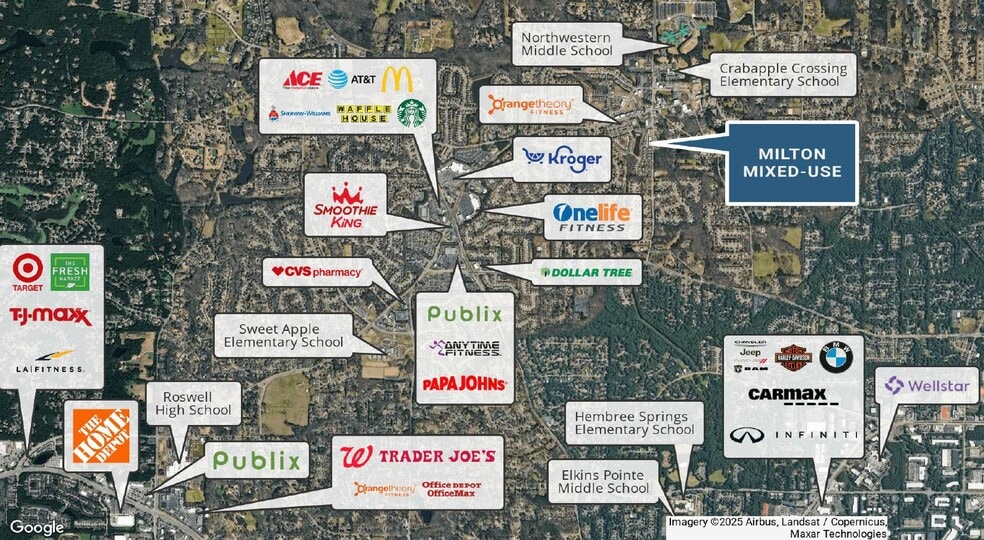 12540 Broadwell Rd, Alpharetta, GA à louer - Photo du bâtiment - Image 2 de 4