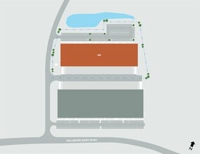 488 Gallimore Dairy Rd, Greensboro, NC for lease Site Plan- Image 1 of 6