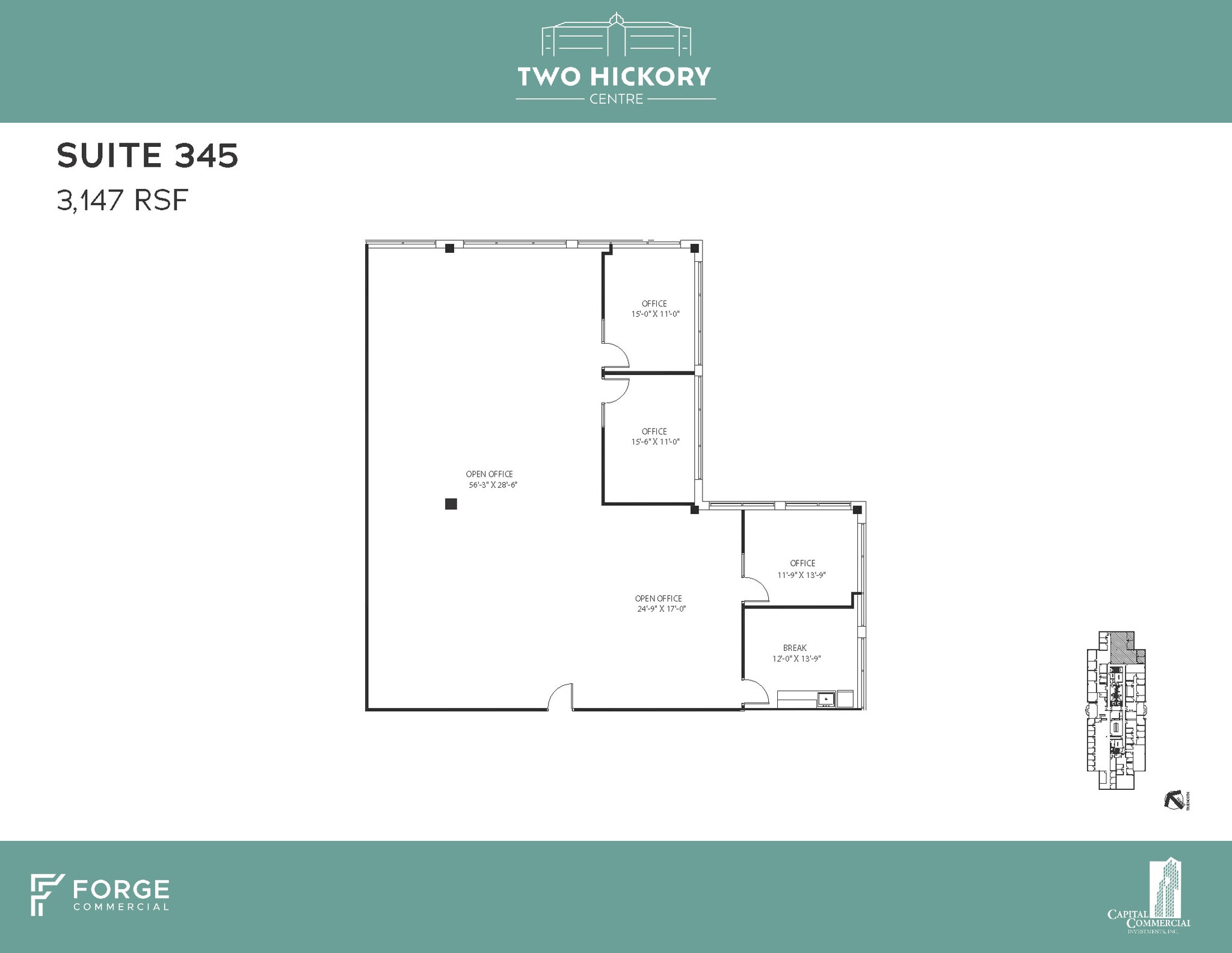 1750 Valley View Ln, Farmers Branch, TX for lease Floor Plan- Image 1 of 3