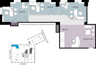 1120 Connecticut Ave NW, Washington, DC for lease Floor Plan- Image 1 of 1