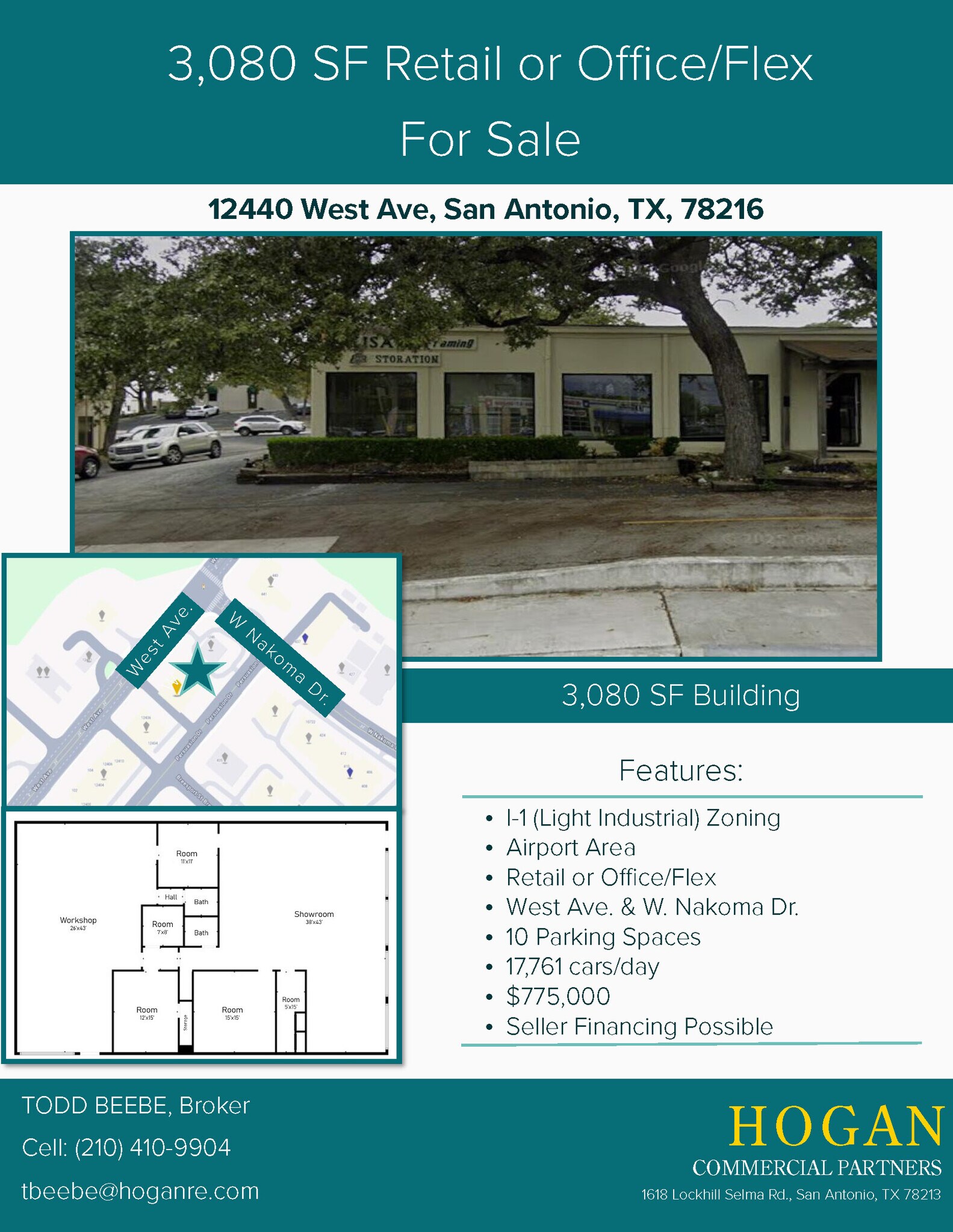 12440 West Ave, San Antonio, TX à vendre Photo du bâtiment- Image 1 de 4